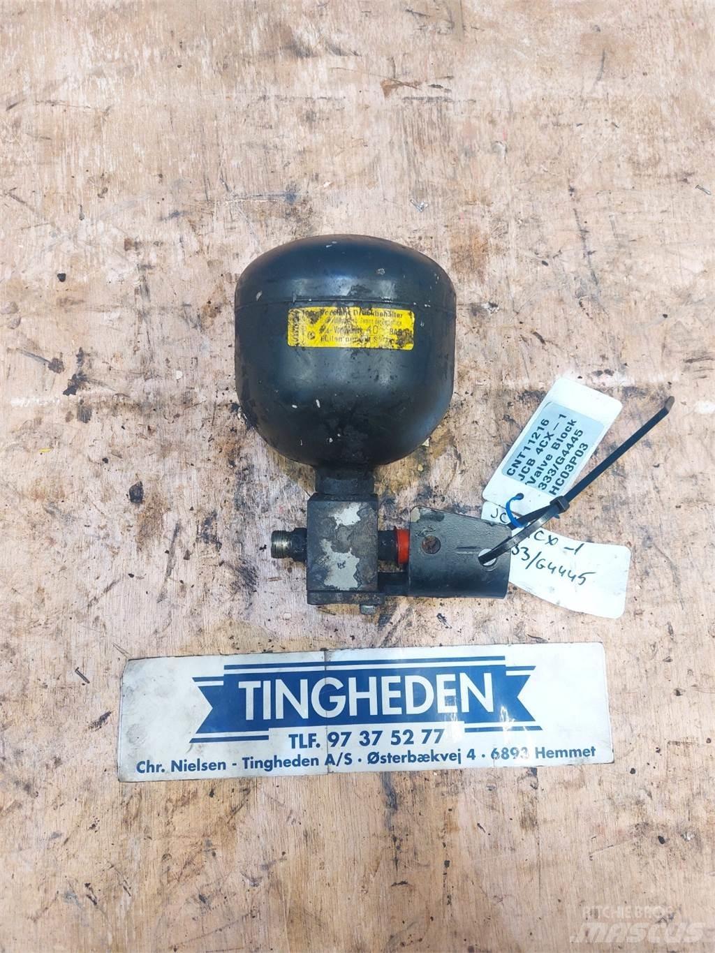 JCB 4CX Hydraulique