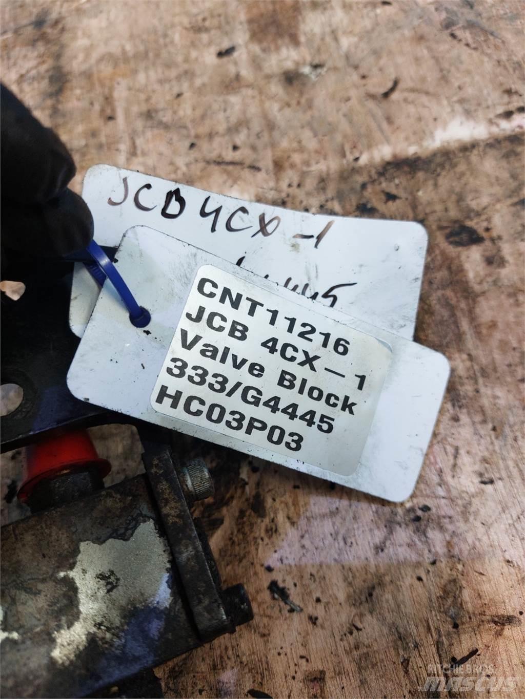 JCB 4CX Hydraulique