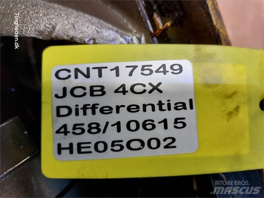 JCB 4CX Essieux