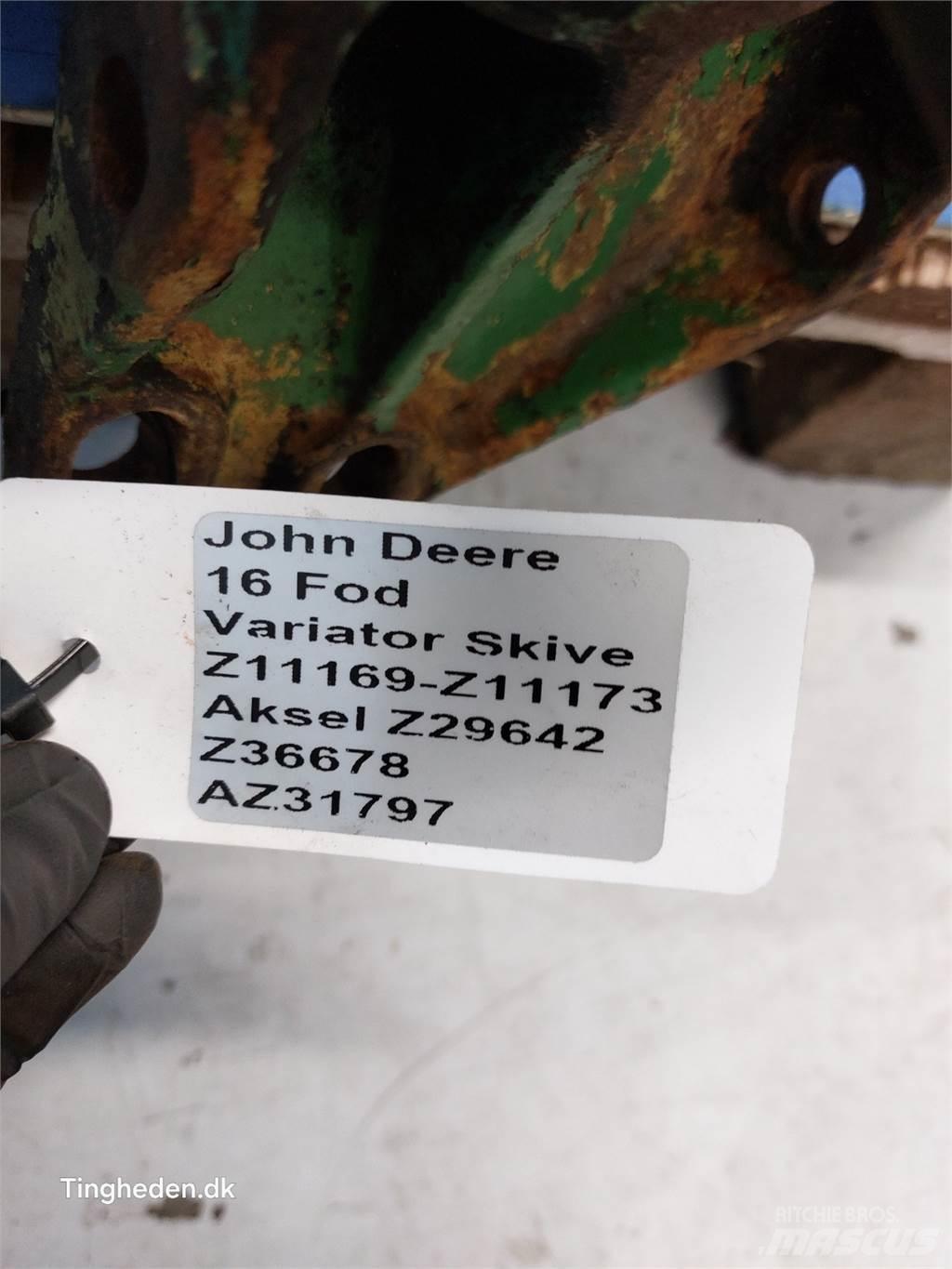 John Deere 1000 Accessoires moissonneuse batteuse