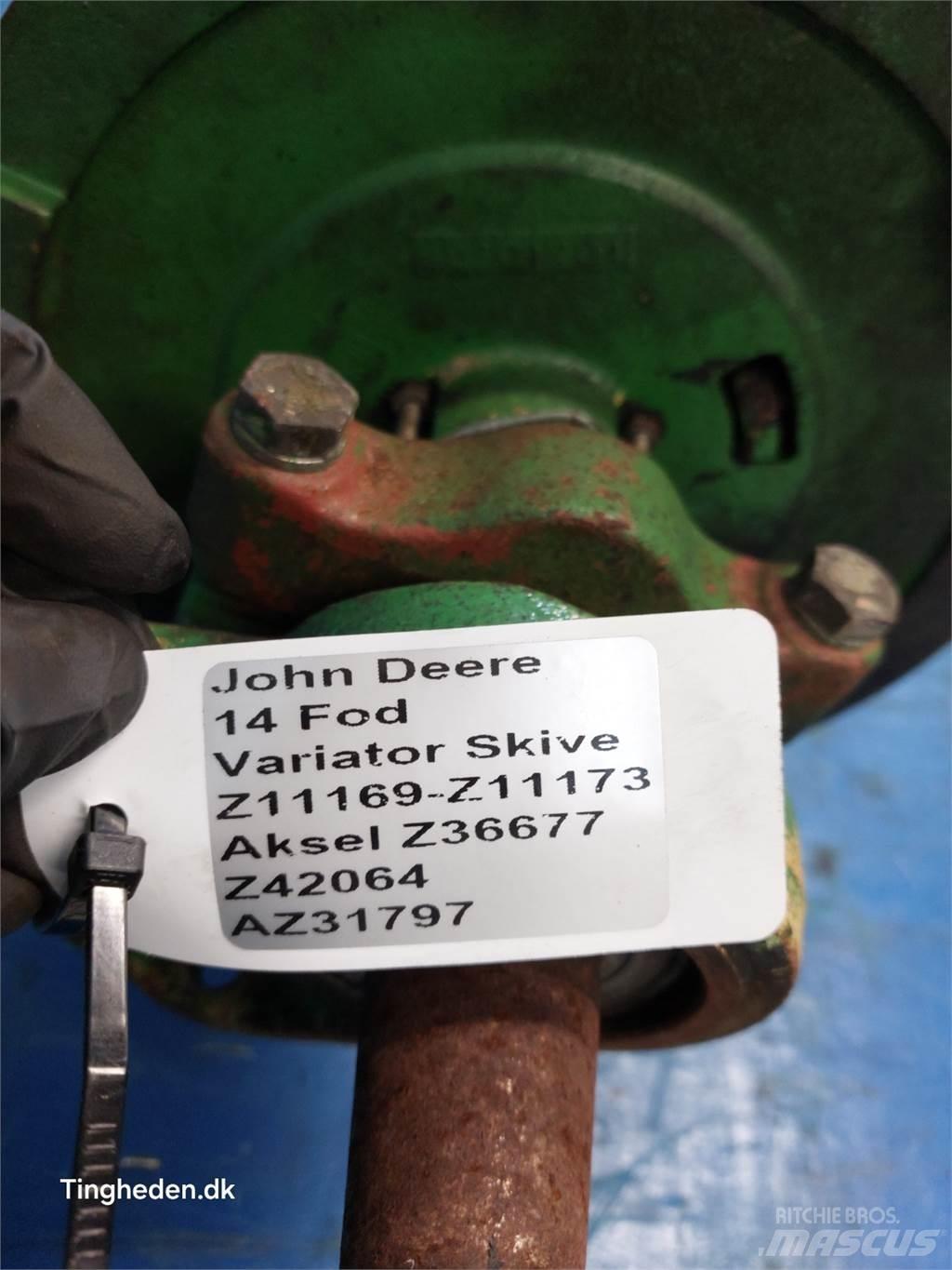 John Deere 1000 Accessoires moissonneuse batteuse