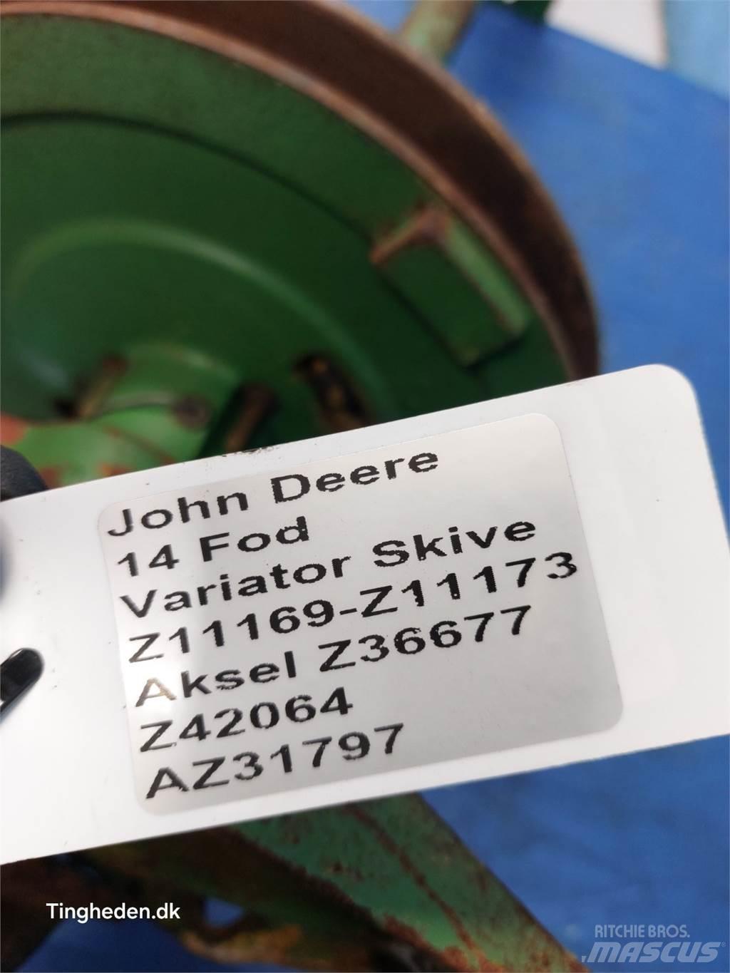 John Deere 1000 Accessoires moissonneuse batteuse
