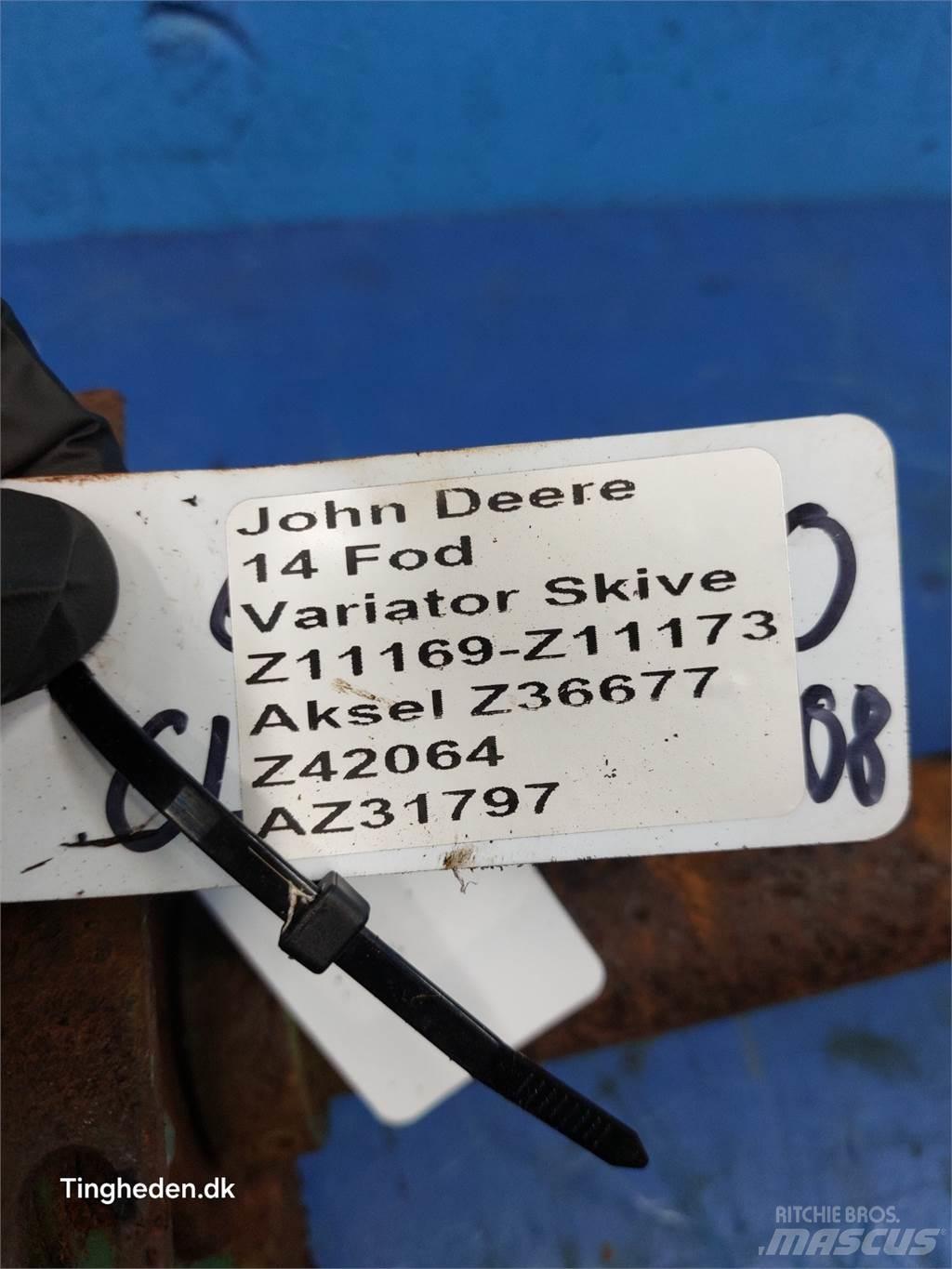 John Deere 1000 Accessoires moissonneuse batteuse