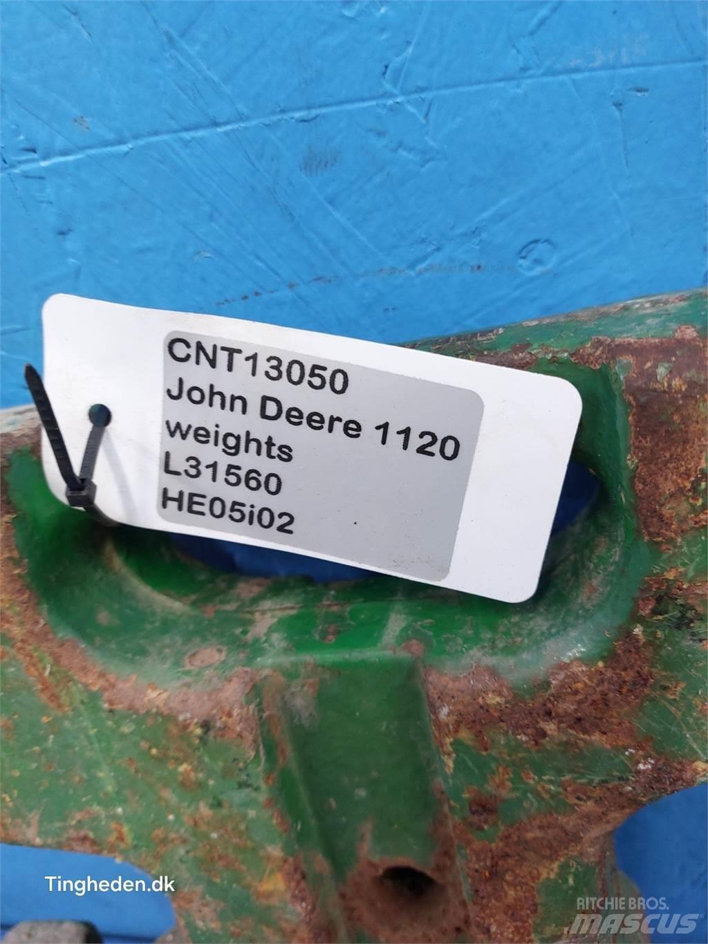 John Deere 1120 Masse avant