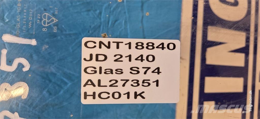 John Deere 2140 Cabines et Intérieur