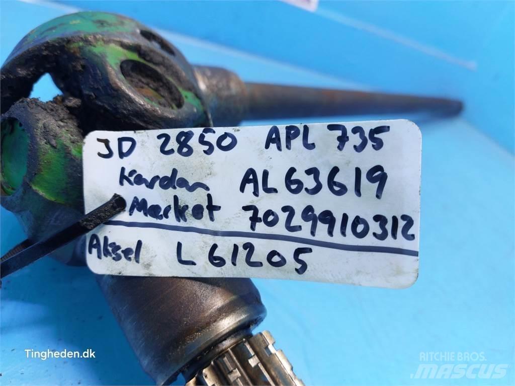 John Deere 2850 Autres équipements pour tracteur