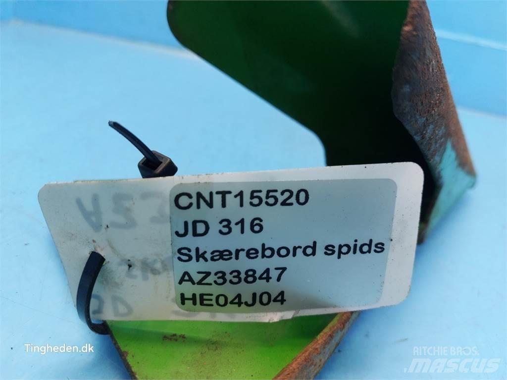 John Deere 316 Accessoires moissonneuse batteuse