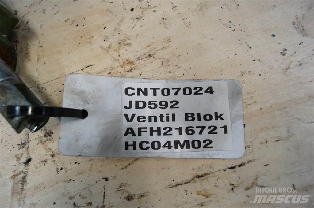 John Deere 592 Hydraulique