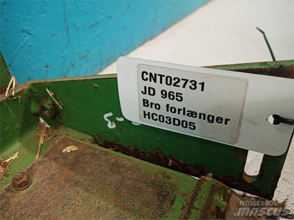 John Deere 965 Accessoires moissonneuse batteuse