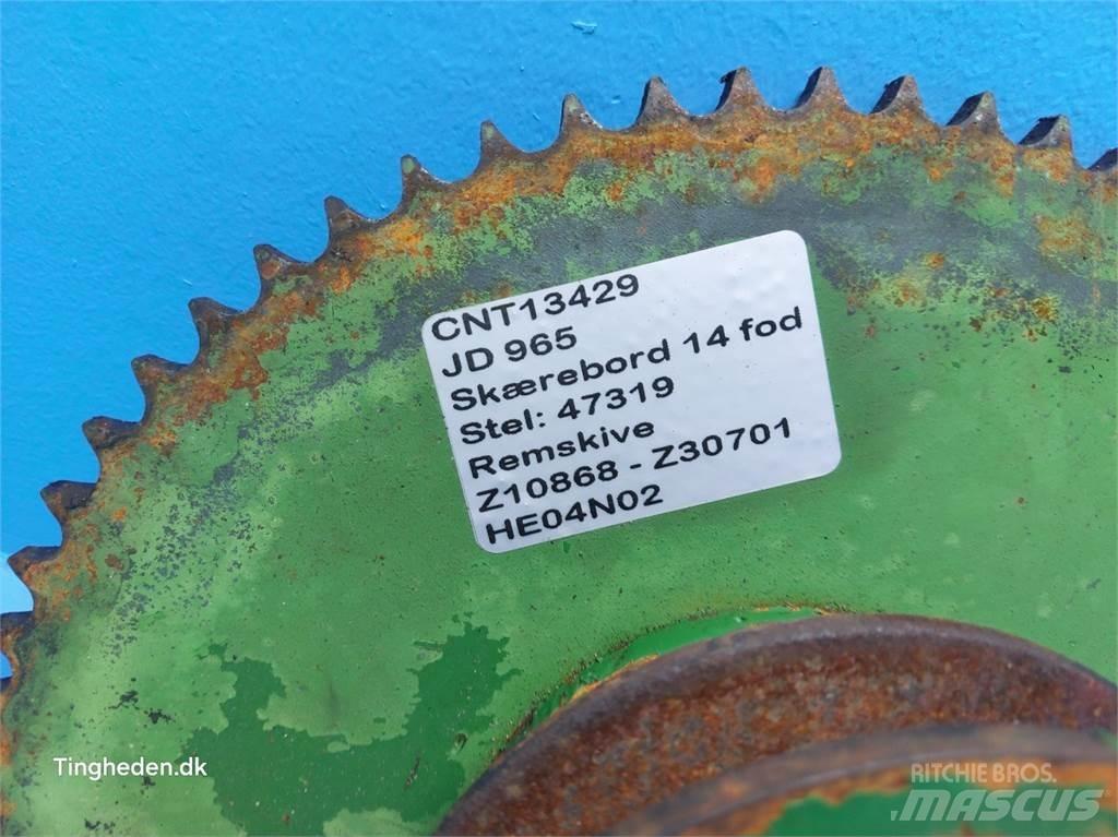 John Deere 965 Accessoires moissonneuse batteuse