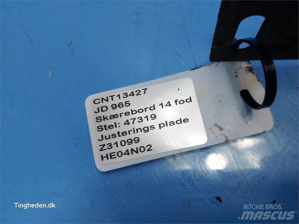 John Deere 965 Accessoires moissonneuse batteuse