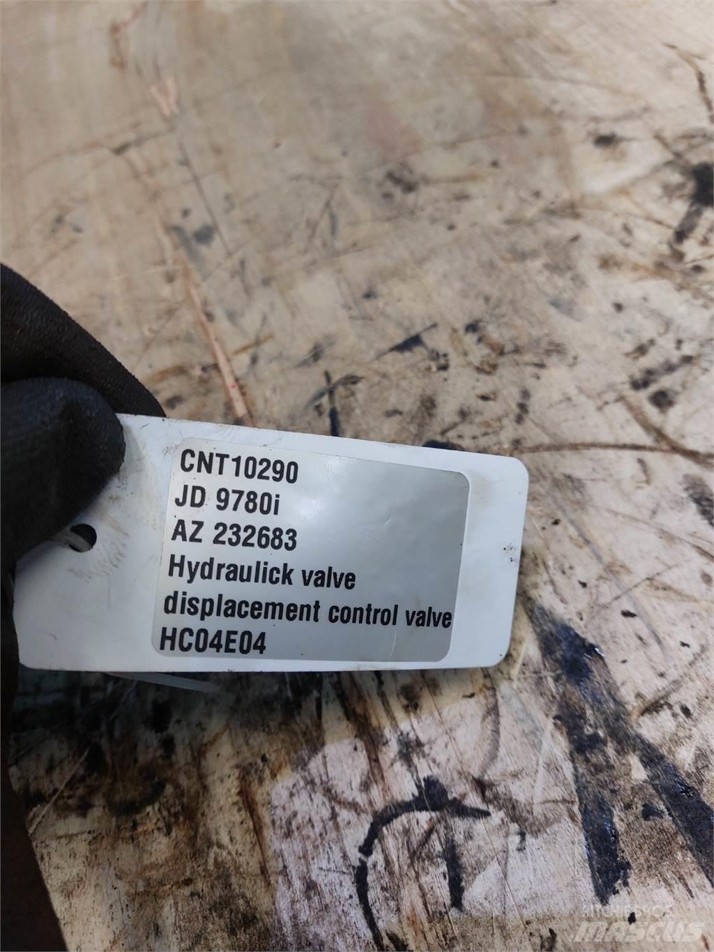 John Deere 9780 Hydraulique