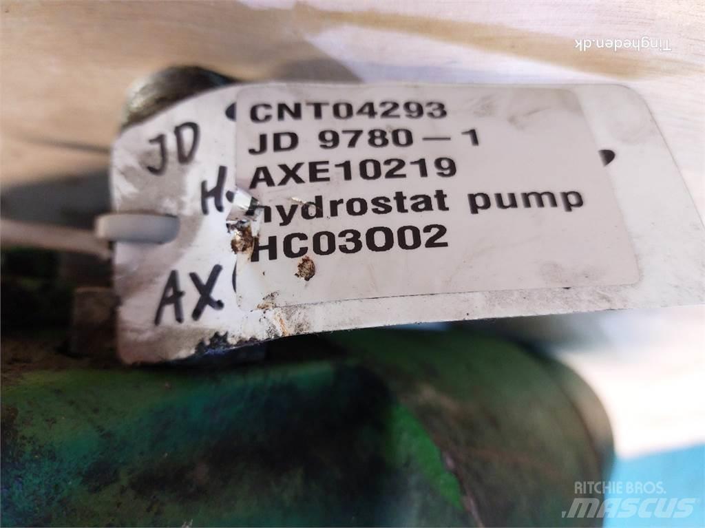 John Deere 9780 Hydraulique