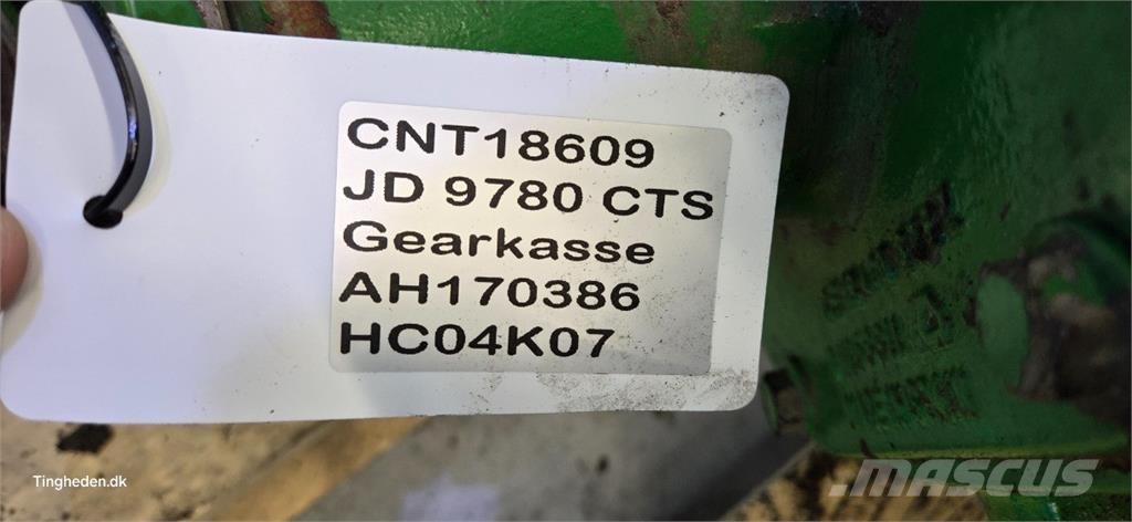 John Deere 9780 Transmission