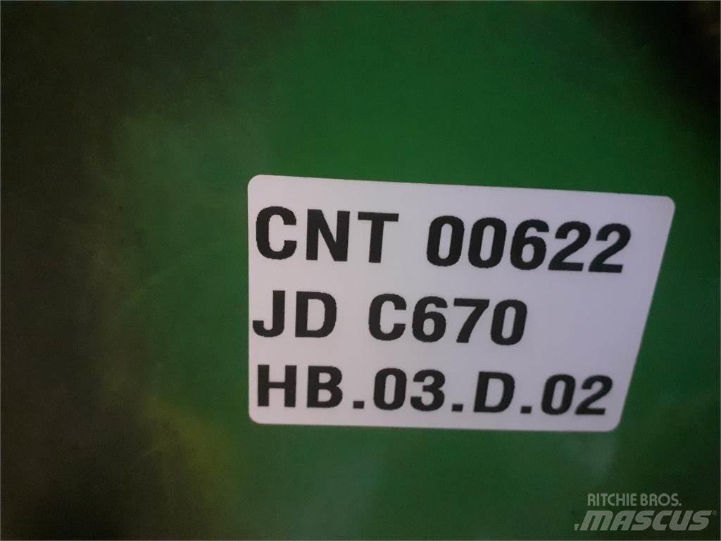 John Deere C670 Accessoires moissonneuse batteuse