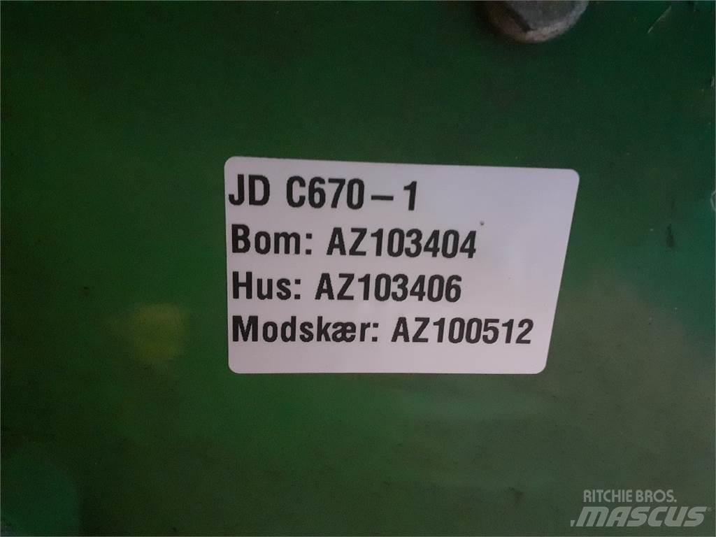John Deere C670 Accessoires moissonneuse batteuse