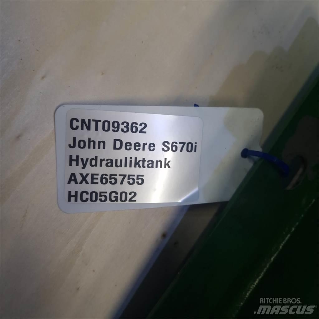 John Deere S670 Hydraulique