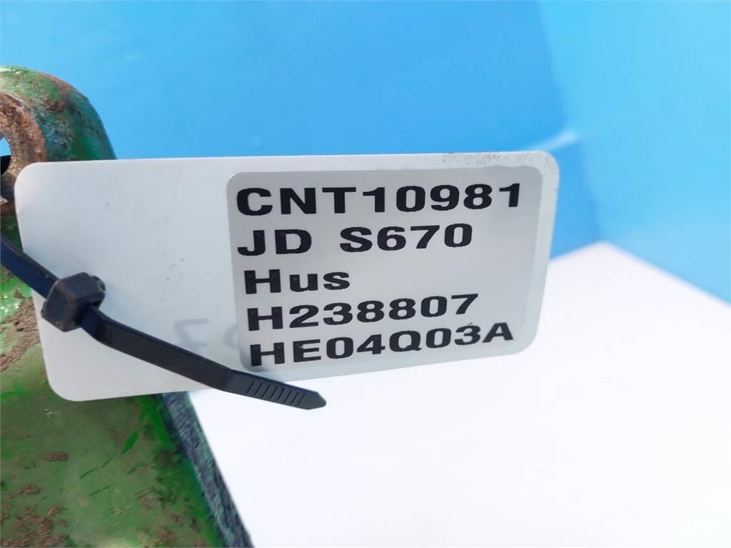 John Deere S670 Moteur