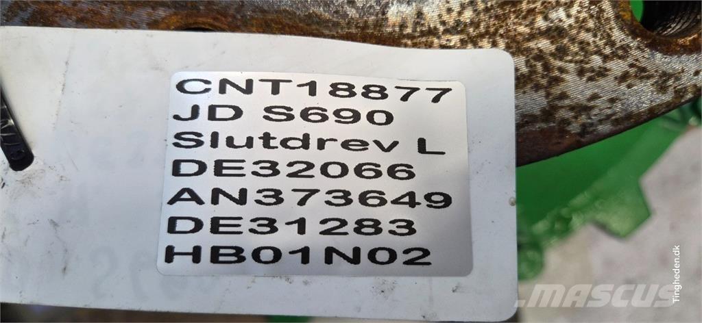 John Deere S690 Accessoires moissonneuse batteuse