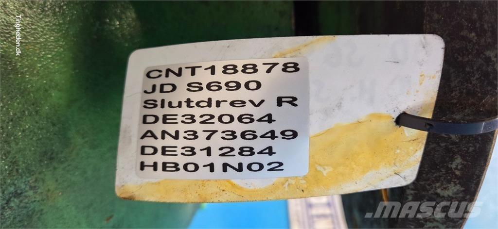 John Deere S690 Accessoires moissonneuse batteuse