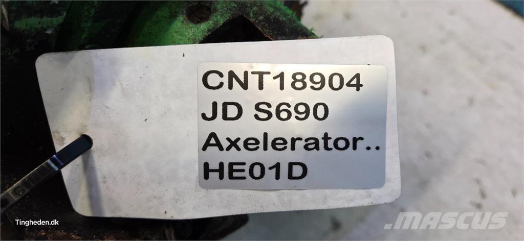 John Deere S690 Accessoires moissonneuse batteuse