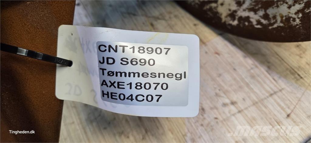 John Deere S690 Accessoires moissonneuse batteuse