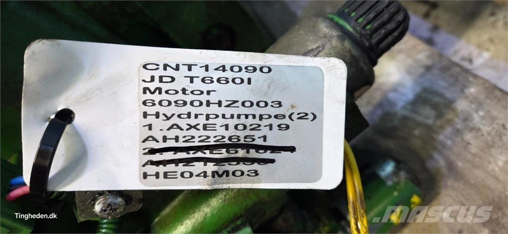 John Deere T660 Hydraulique