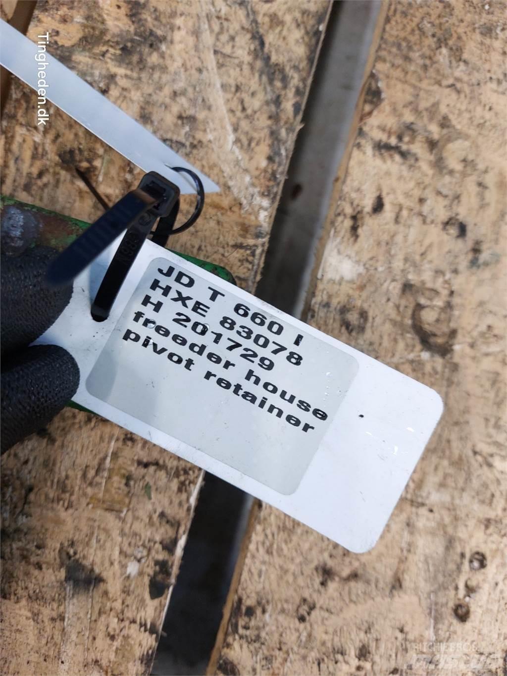 John Deere T660i Accessoires moissonneuse batteuse