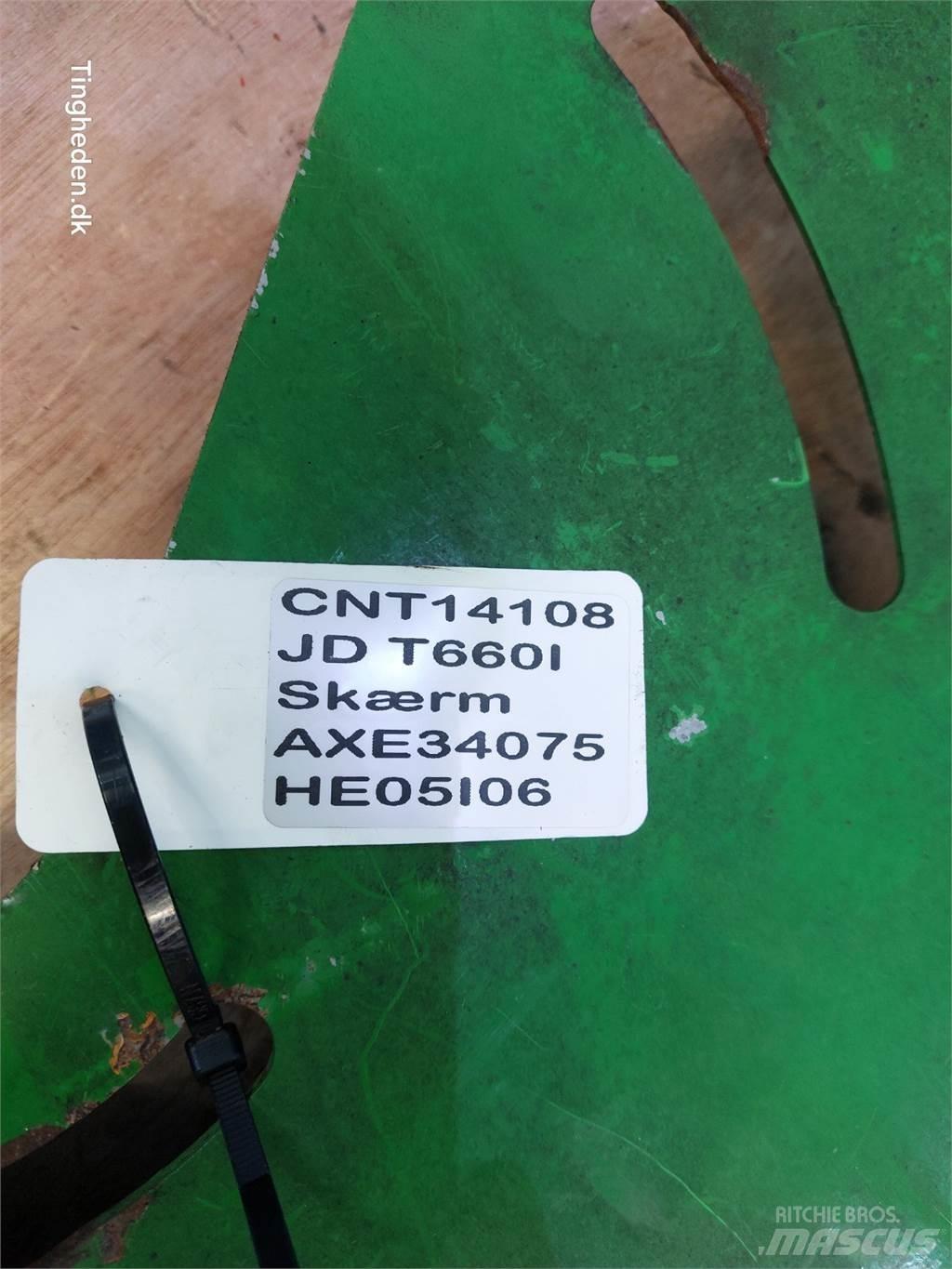 John Deere T660I Accessoires moissonneuse batteuse