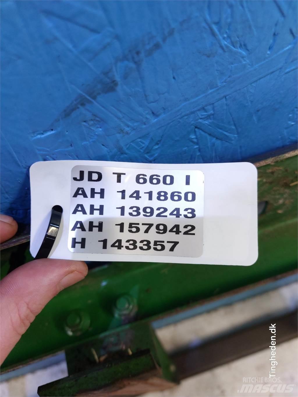 John Deere T660I Accessoires moissonneuse batteuse
