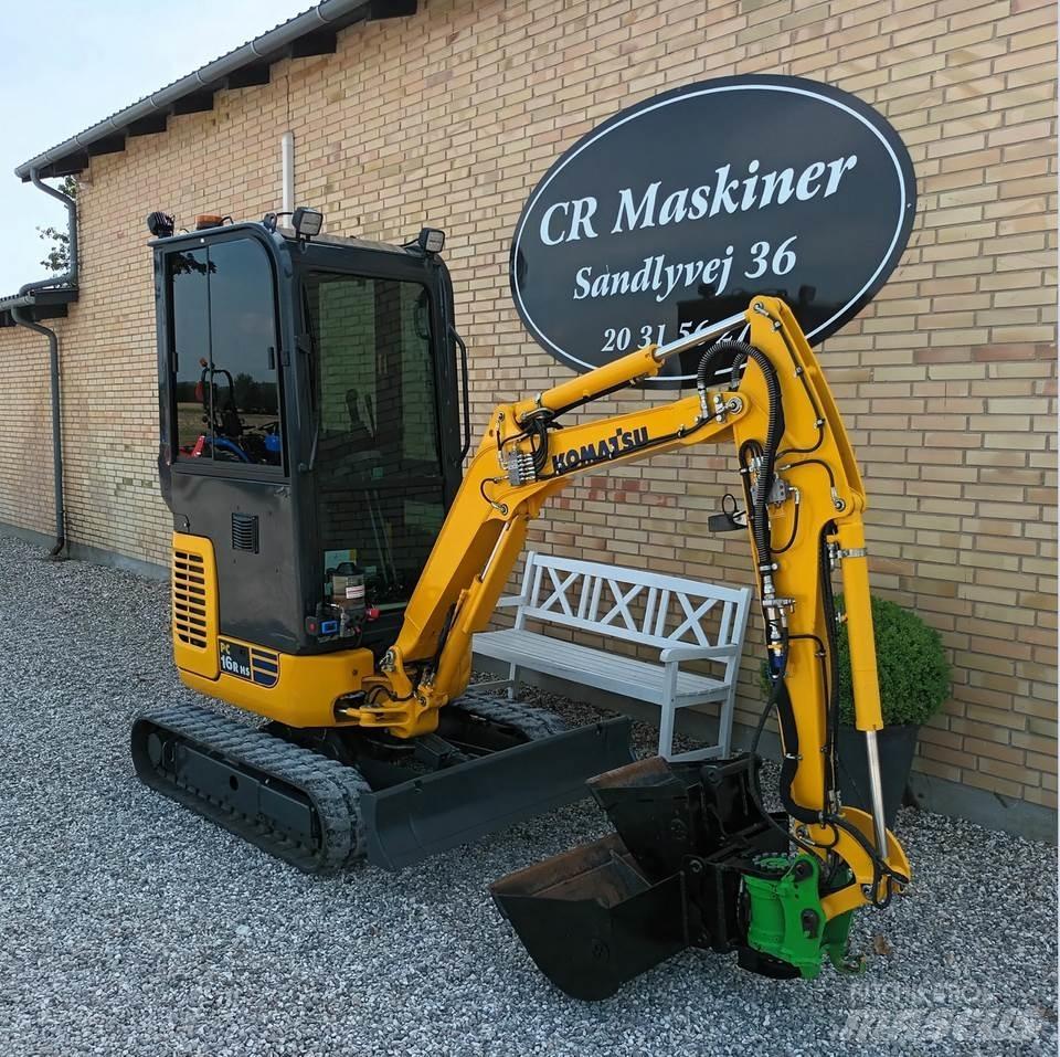 Komatsu pc16r hs Mini pelle < 7t