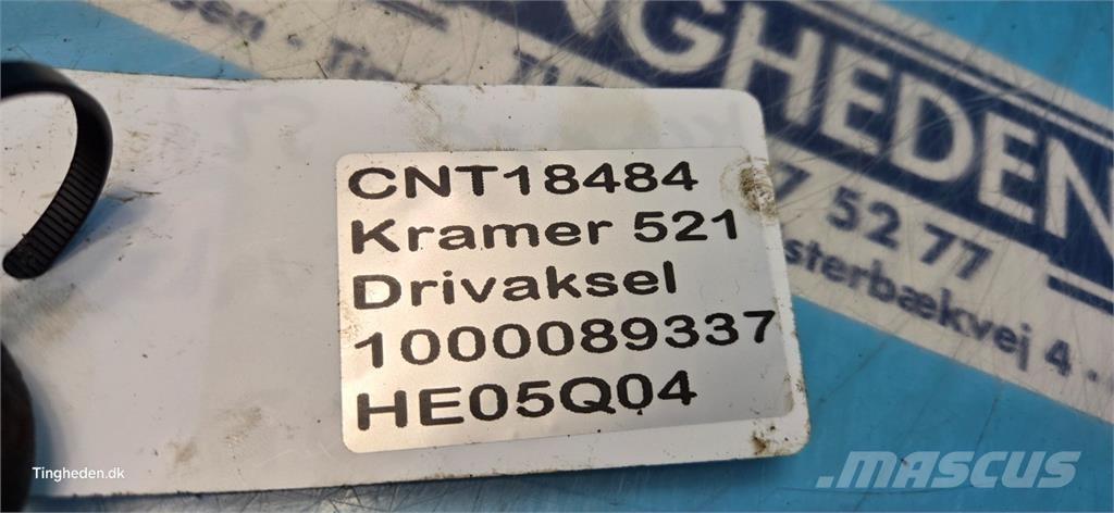 Kramer 521 Essieux