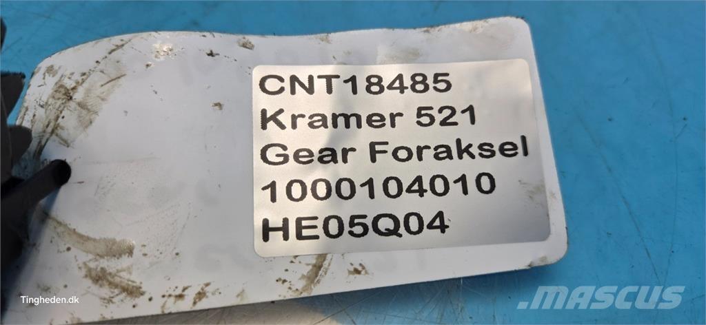 Kramer 521 Essieux
