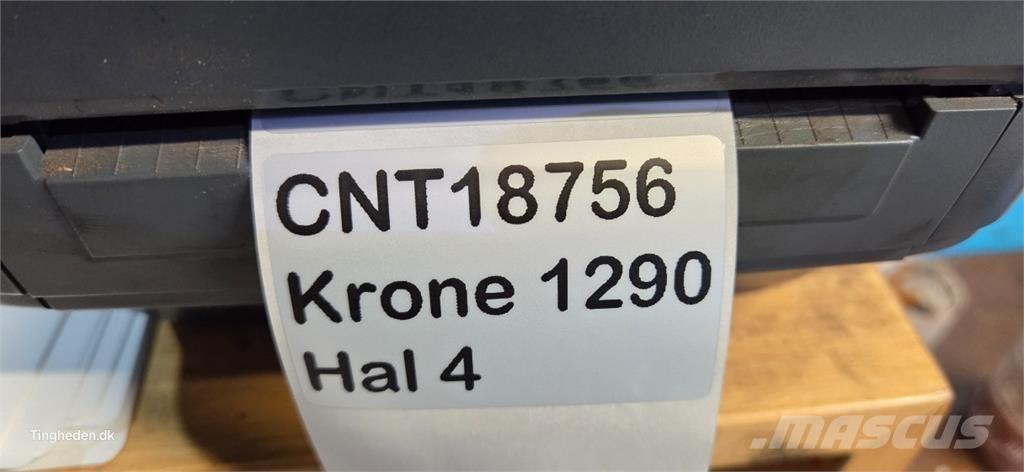 Krone 1290 Autres matériels de fenaison