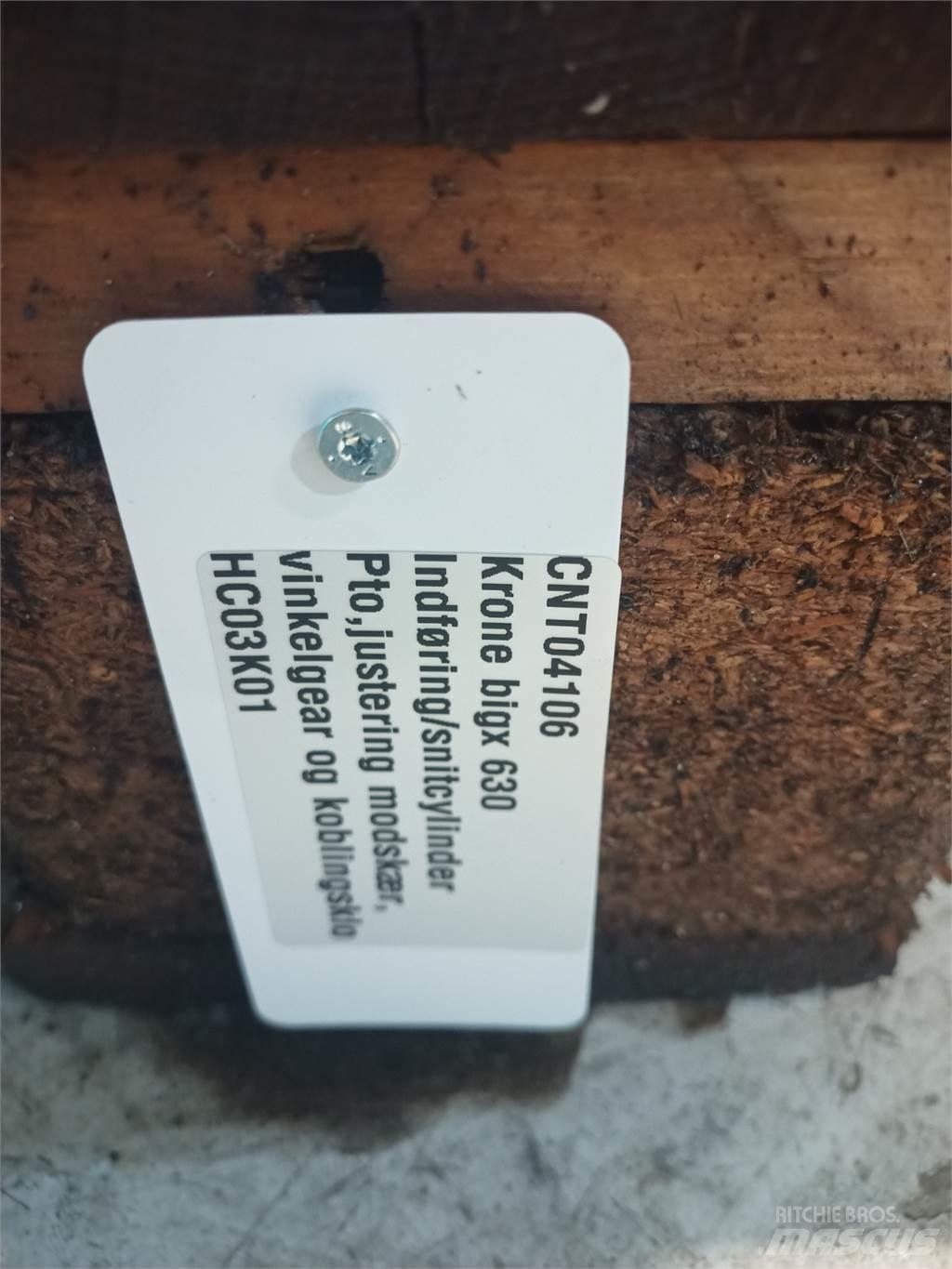 Krone 630 Accessoires pour machines à foin et à fourrage