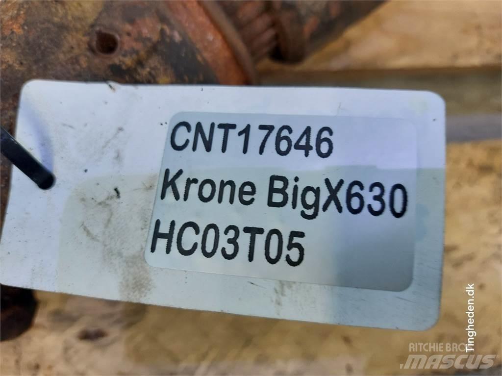 Krone Big X 630 Accessoires pour machines à foin et à fourrage