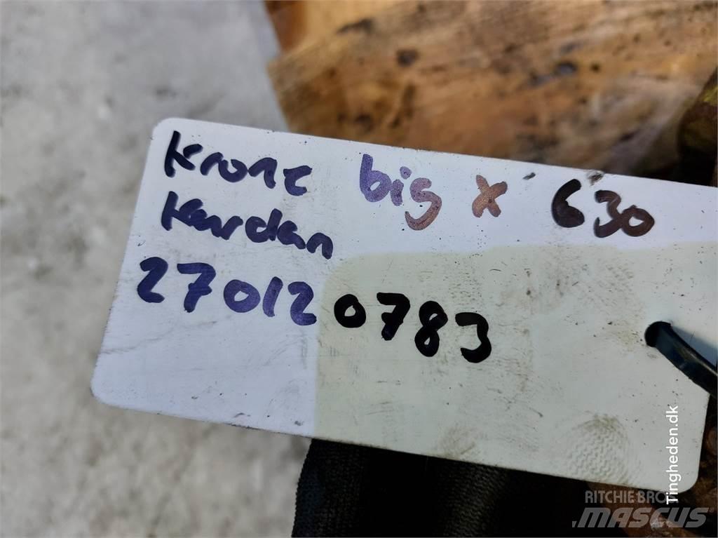 Krone Big X 630 Accessoires pour machines à foin et à fourrage