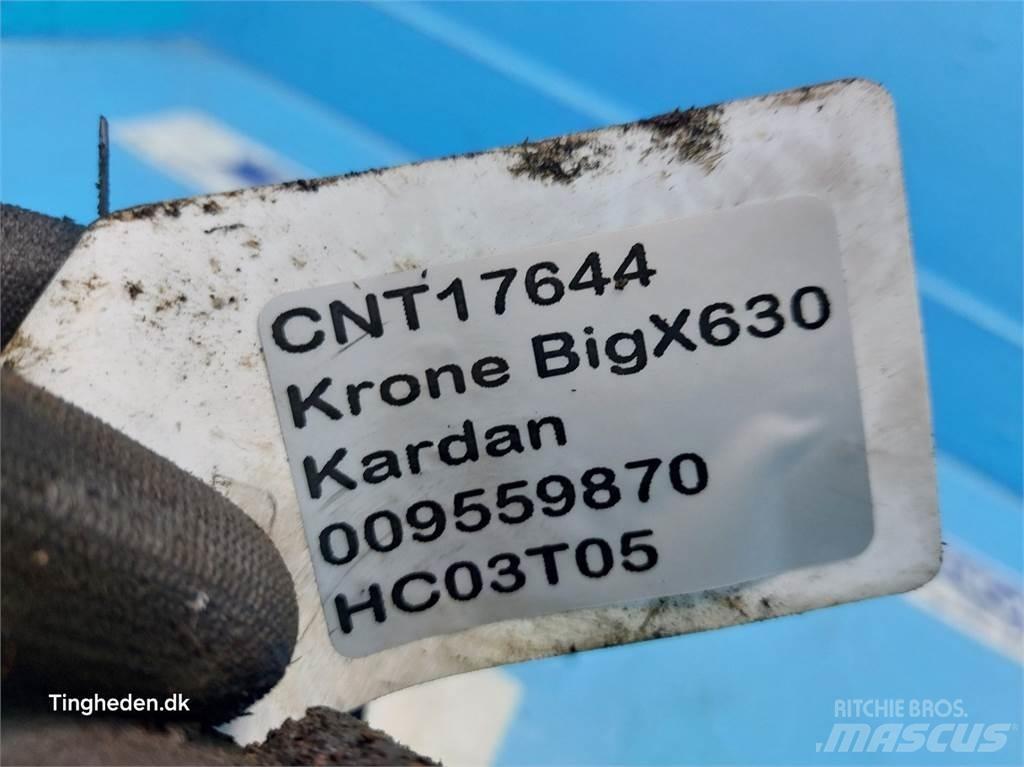 Krone Big X 630 Accessoires pour machines à foin et à fourrage
