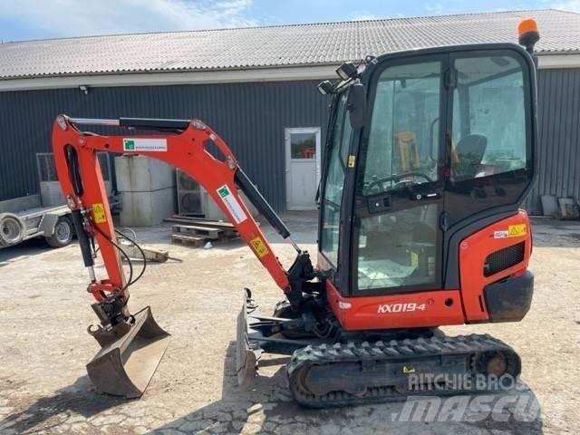Kubota KX19-4 Mini pelle < 7t