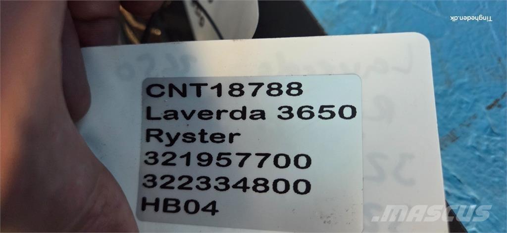 Laverda 3650 Accessoires moissonneuse batteuse