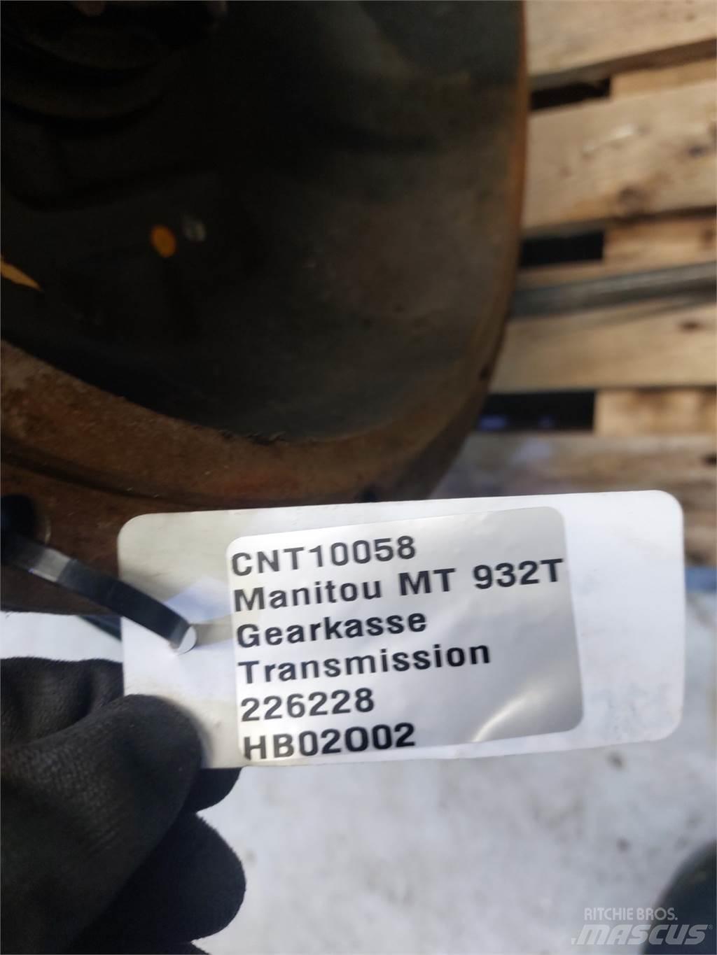 Manitou MT 932 Transmission
