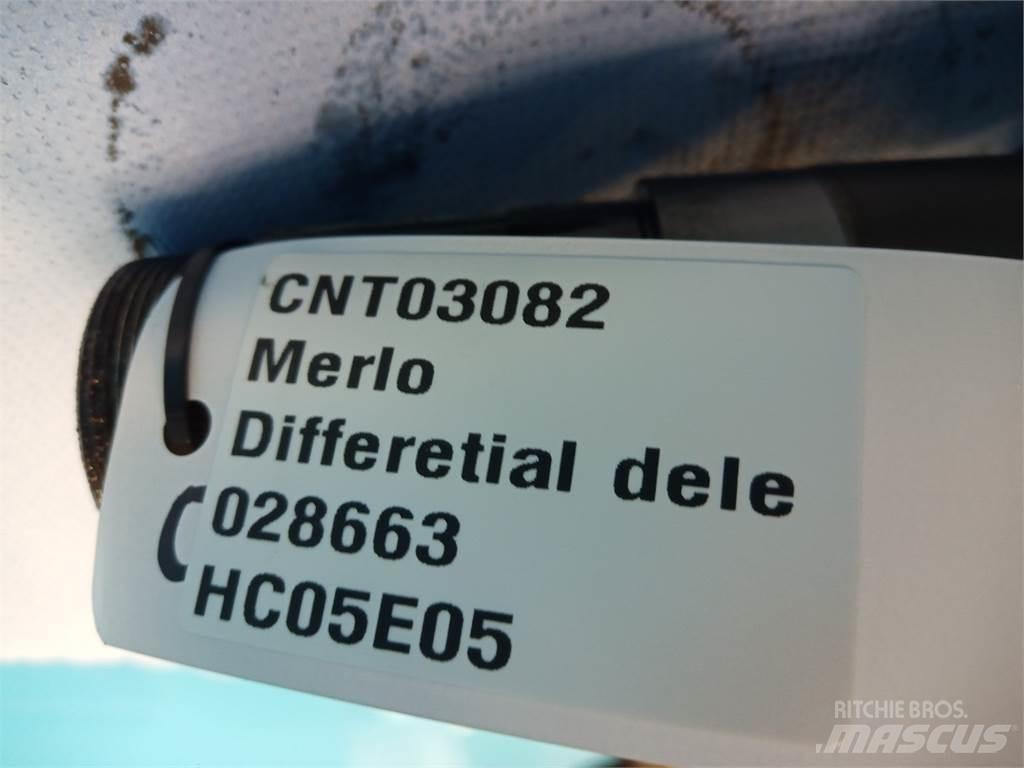 Merlo 40.7 Essieux