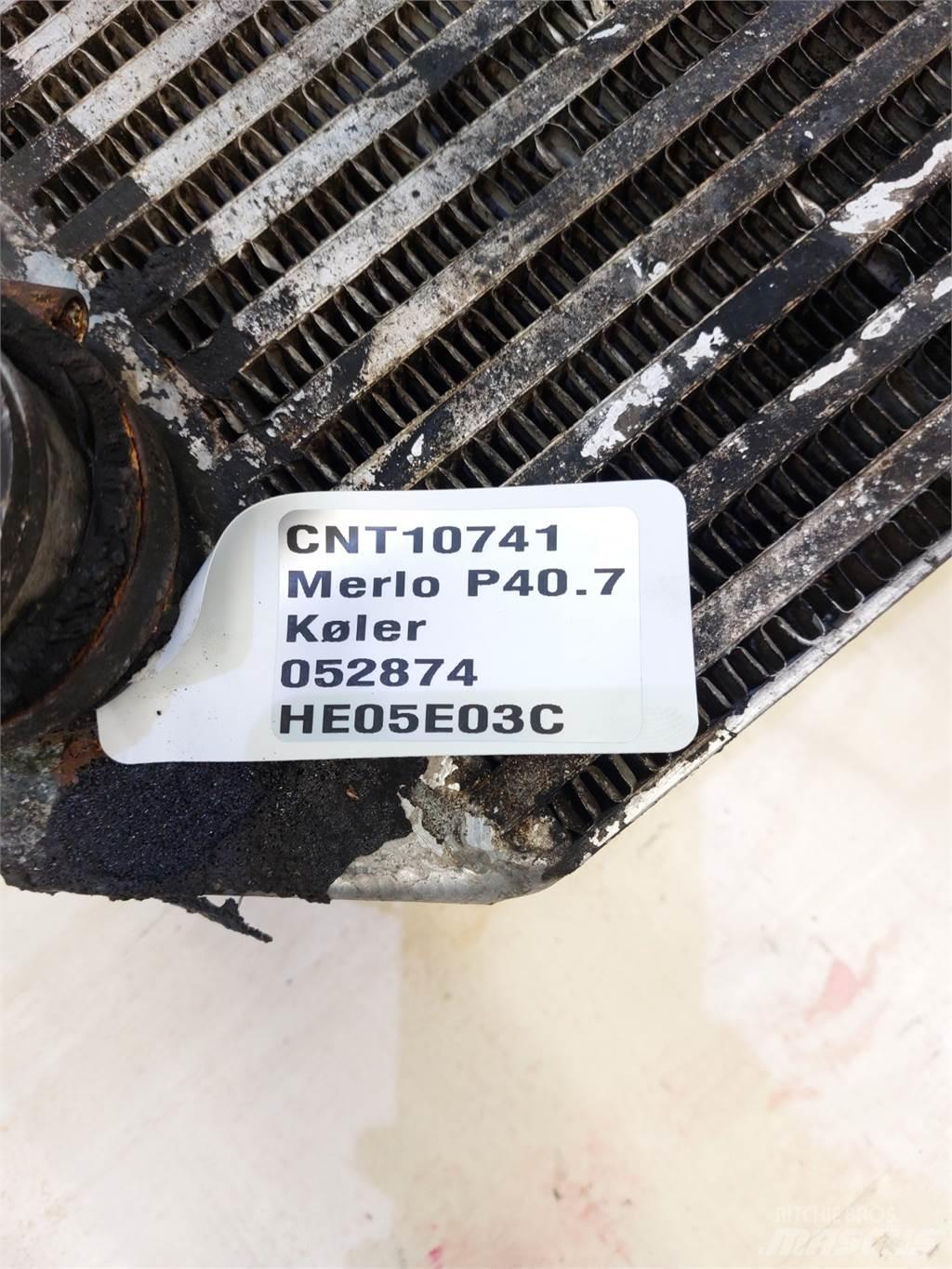 Merlo P40.7 Radiateurs