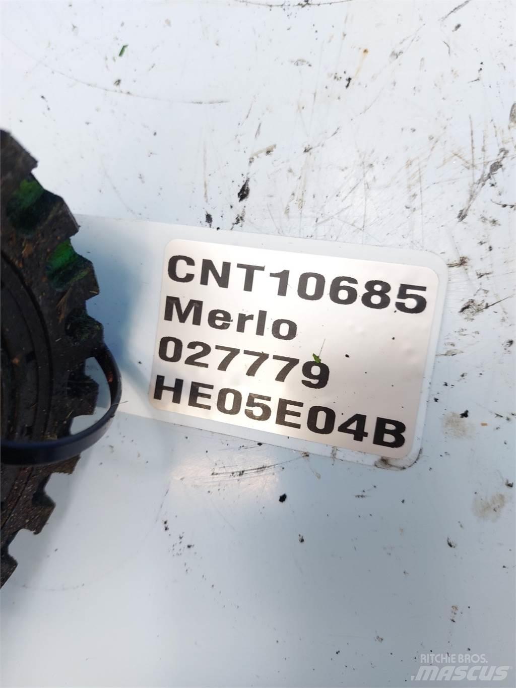 Merlo P41.7 Essieux