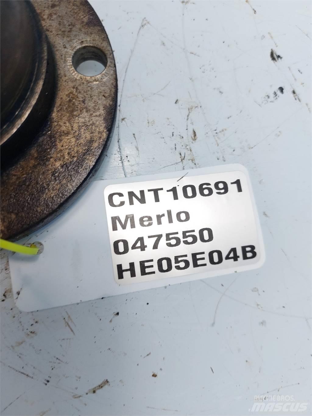 Merlo P41.7 Essieux