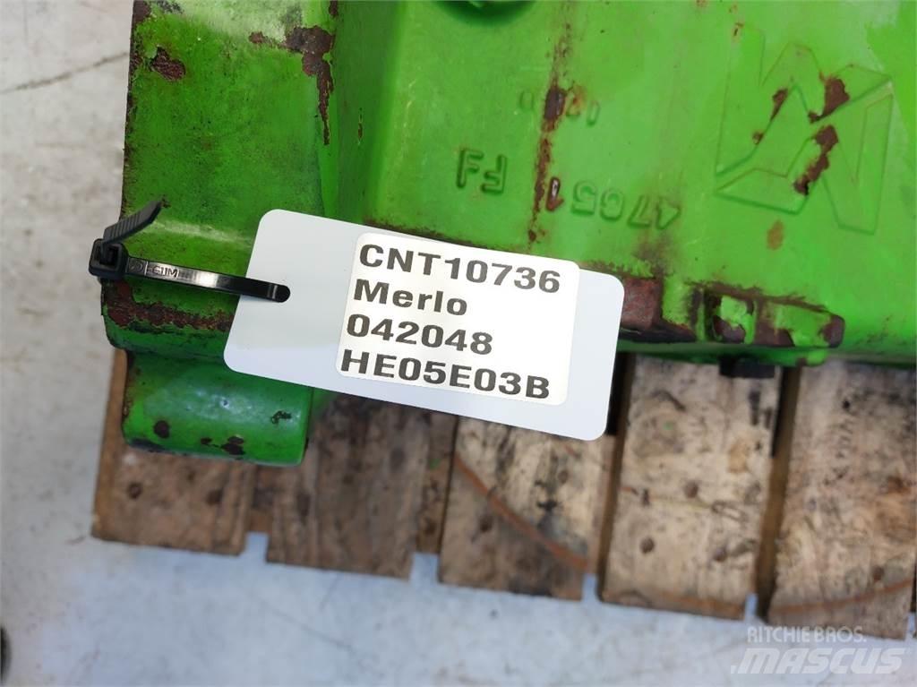 Merlo P41.7 Essieux