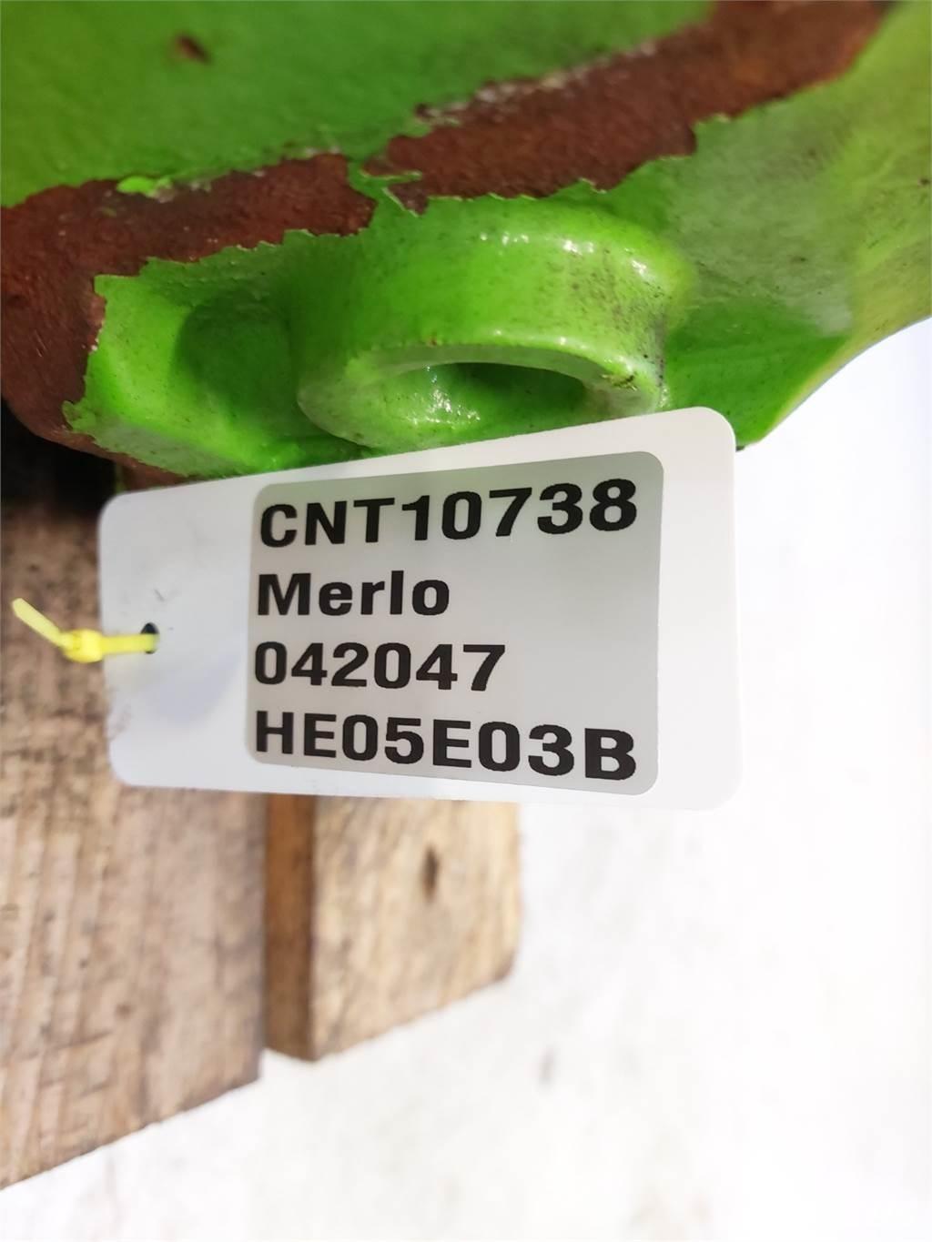 Merlo P41.7 Essieux