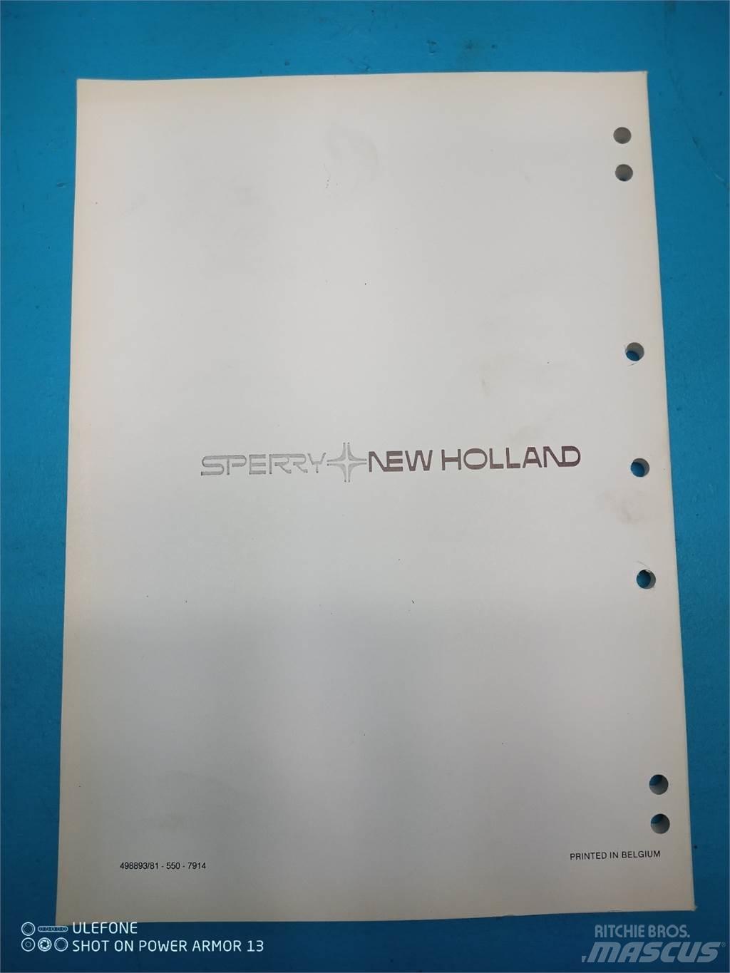New Holland 1550 Agriculture - Autres