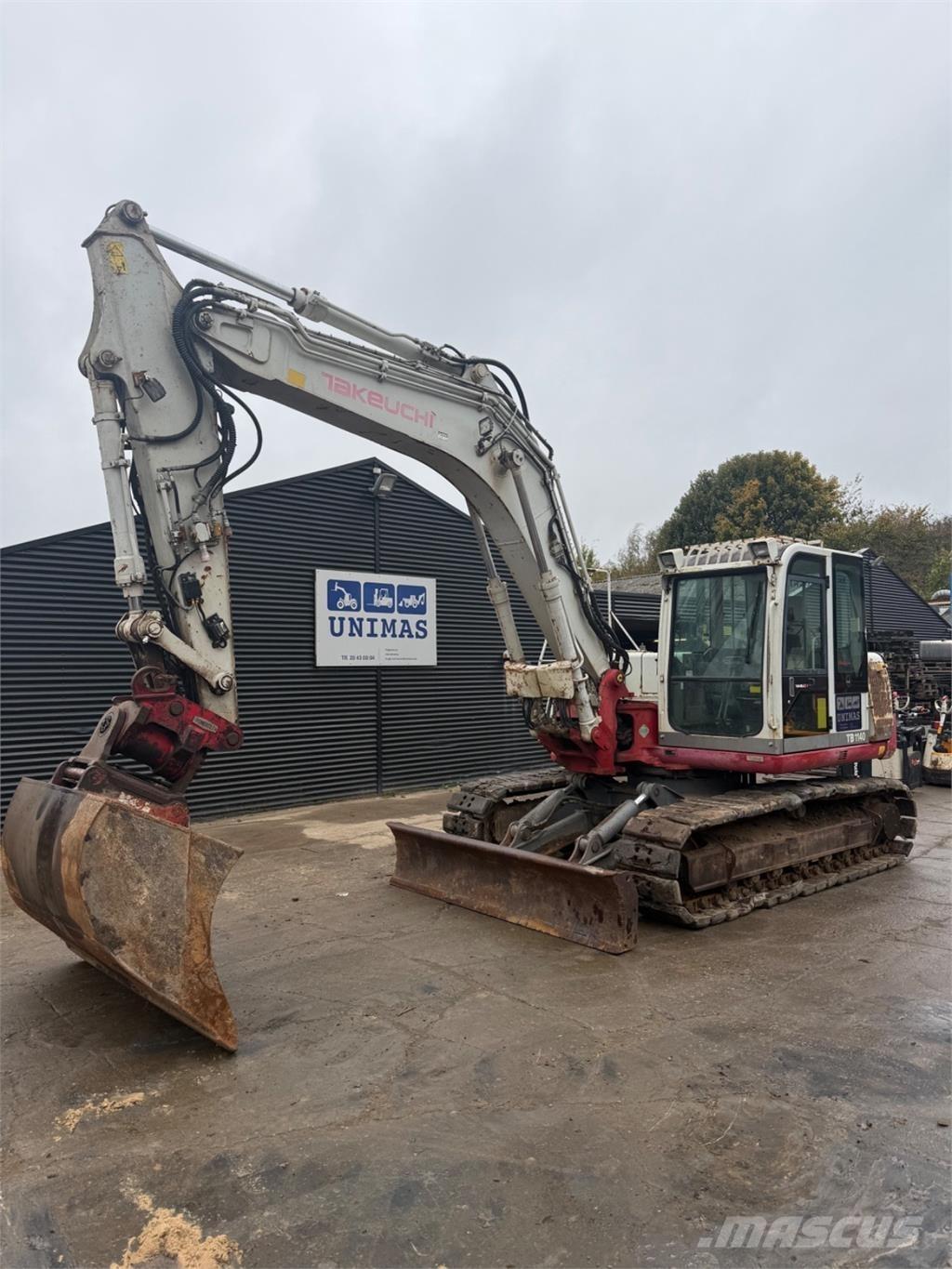 Takeuchi TB1140 Pelle sur chenilles