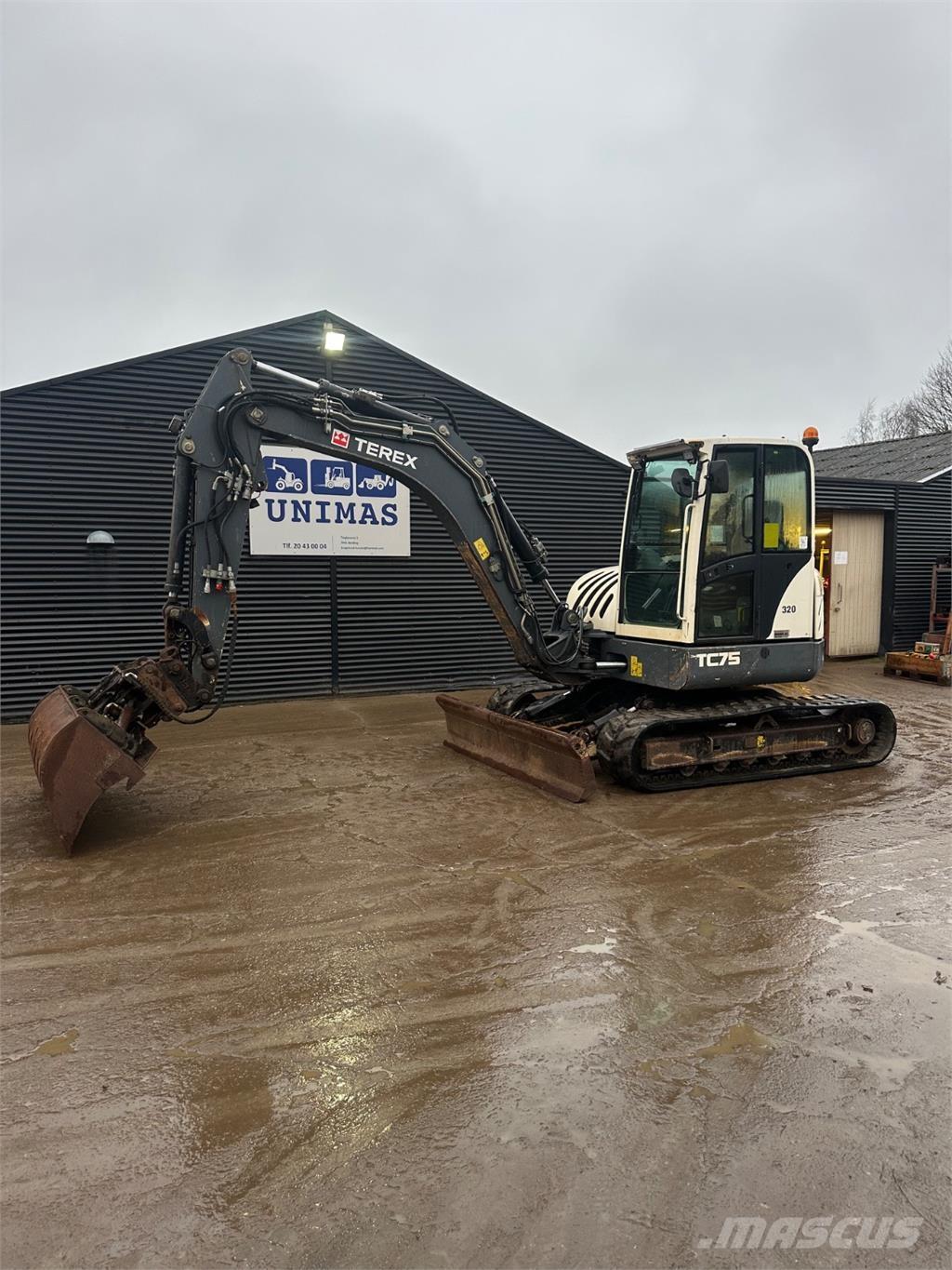 Terex TC75 Pelle sur chenilles